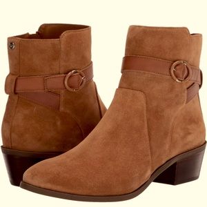 TARYN ROSE Tawny Suede Ankle Boots Size 9